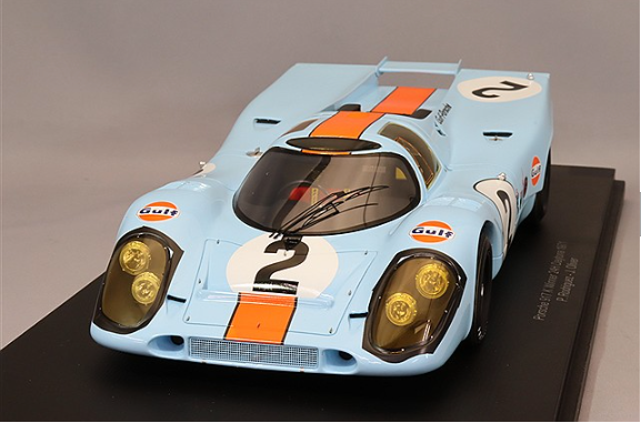 Spark S18DA71 1/18 Porsche 917K Daytona Winner 1971 #2 Multi Color Resin