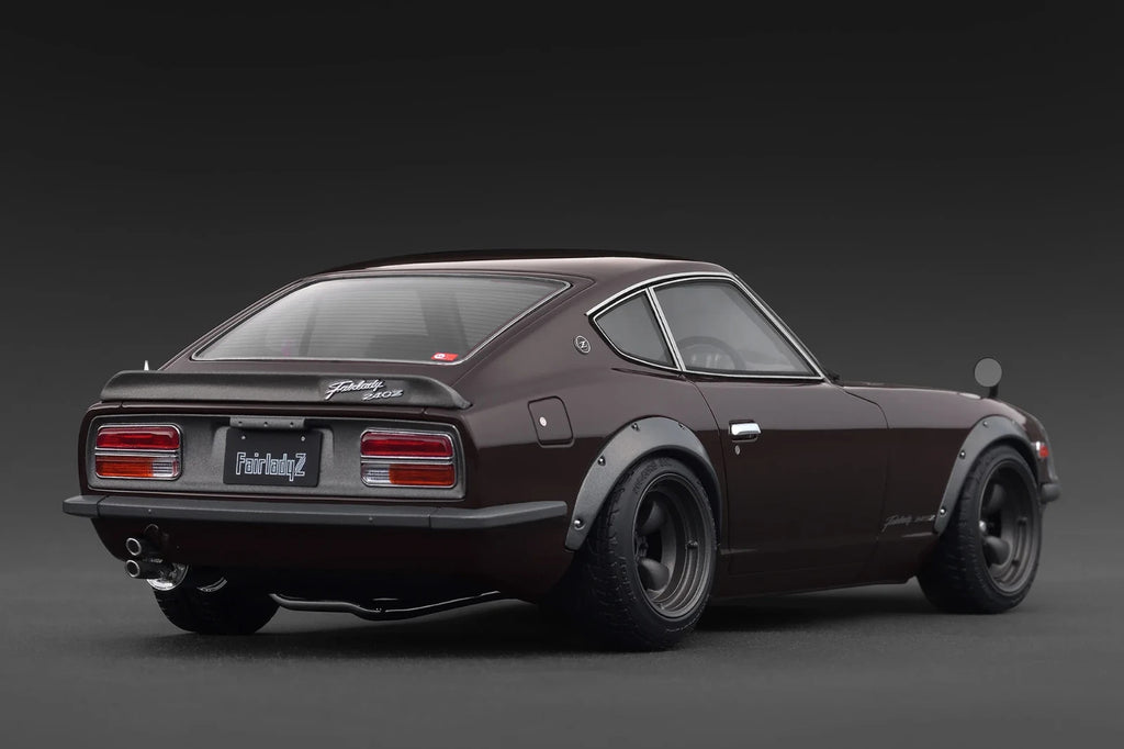 Ignition Model IG3721 1/18 Nissan Fairlady 240ZG HS30 Maroon Resin