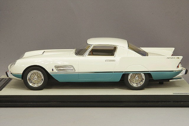 Tecnomodel TM18-160A 1/18 Ferrari 410 Superfast 1956 White Resin