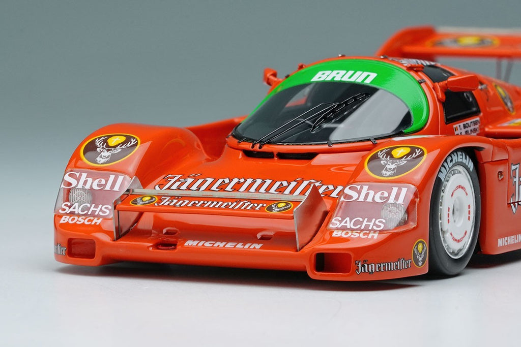 Make Up VISION VM052 1/43 Porsche 962C Brun Jagermeister Spa 1986 No.17 Ltd 120