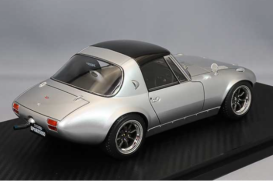 Ignition Model IG3092 1/18 Toyota Sports 800 Nobuhachi Silver Watanabe