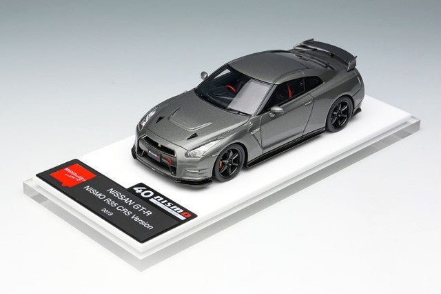 EIDOLON EM702 1/43 Nissan GT-R (NISMO R35 CRS Version) 2013 Dark Metal Gray