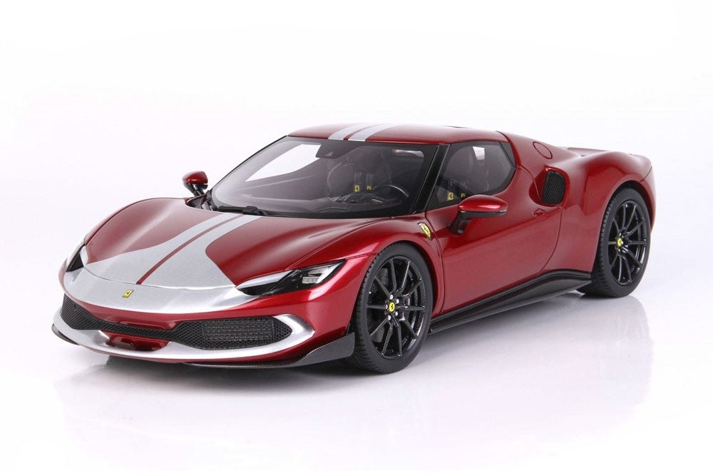 BBR P18211BV 1/18 Ferrari 296 GTB Assetto Fiorano 2021 Rosso Fiorano Ltd 300pcs