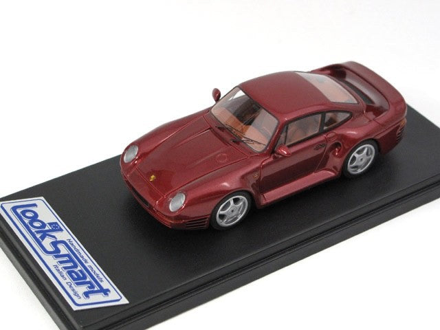 Looksmart LS290C 1/43 Porsche 959 1987 Met. Red / Tobacco Ltd 99pcs Resin