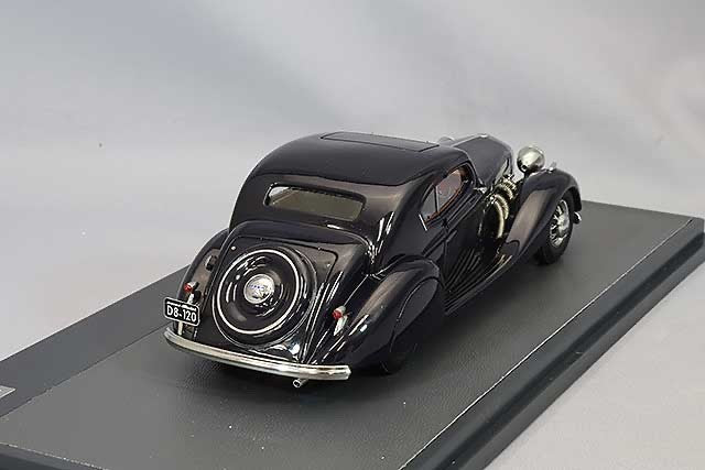 Matrix MX50407-021 1/43 Delage D8-120 Aerosport Coupe 1937 Black Resin