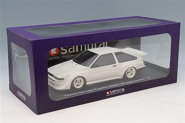 Kyosho KSR18070W 1/18 Toyota Sprinter Trueno AE86 Khyzyl Saleem White
