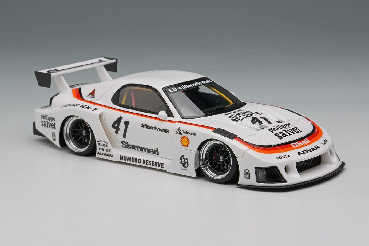 Make Up EIDOLON LB028B 1/43 Mazda FD3S RX-7 White Resin Limited 150pcs