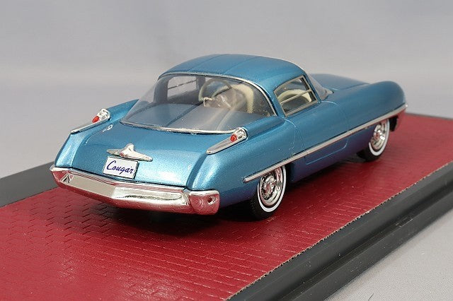 Matrix MX40603-061 1/43 Ford Cougar 406 Concept 1962 Metallic Blue Resin