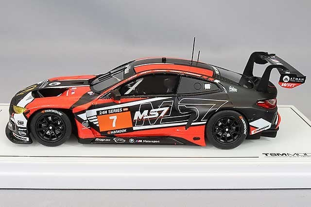 TSM TSM430736 1/43 BMW M4 GT3 #7 WRT 2023 24H Dubai Winner Resin Model Car