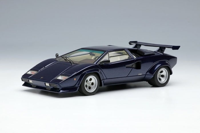 Make Up EIDOLON EM446C 1/43 Lamborghini Countach LP5000S Dark Blue 1982
