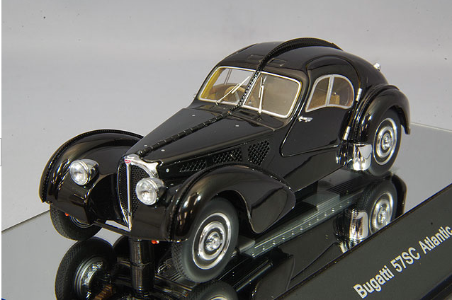 AUTOart Aa50946 1/43 Bugatti Type 57SC Atlantic 1938 Black Disc Wheels