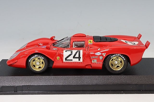 Best Model BEST9153-2 1/43 Ferrari 312 P 1970 Daytona 24H NART #24 Ltd 49pcs