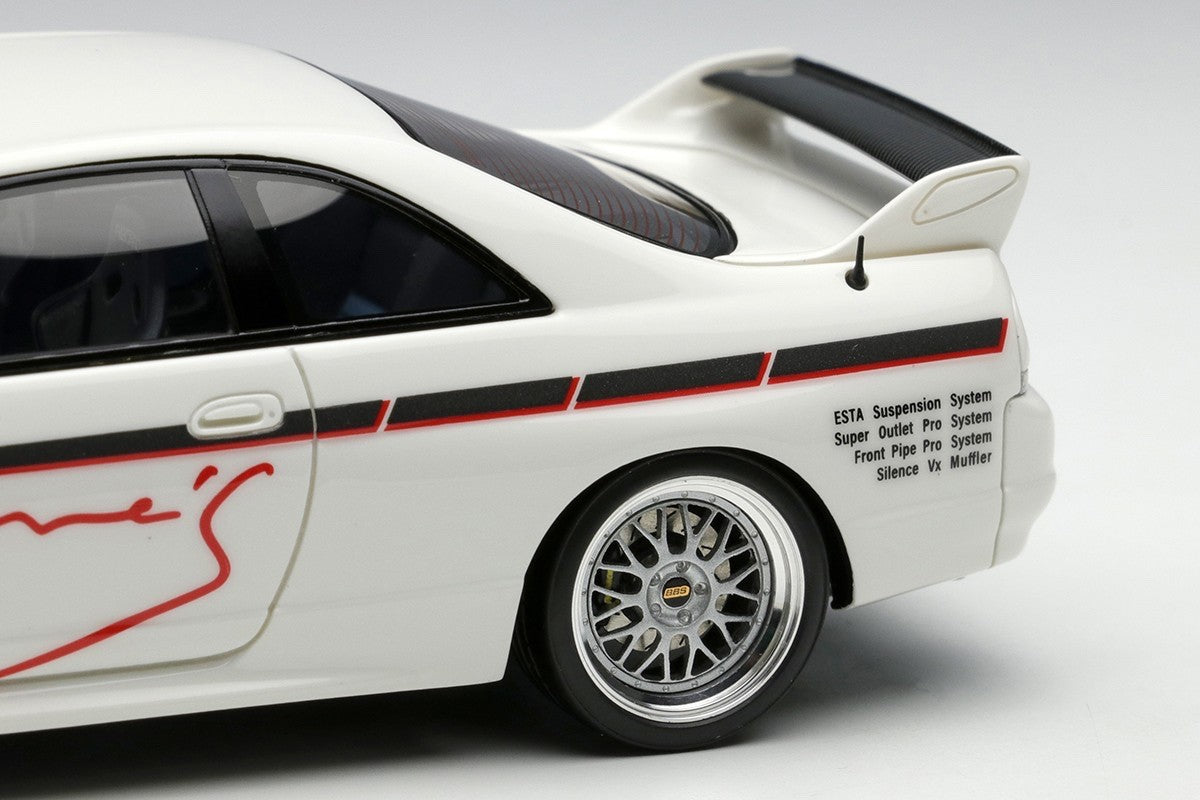 Make Up EIDOLON EM645B 1/43 Mines Skyline GT-R BCNR33 N1 White