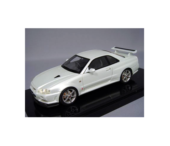 Kyosho 04011W 1/43 NISSAN SKYLINE GT-R V-SPEC II BNR34 White