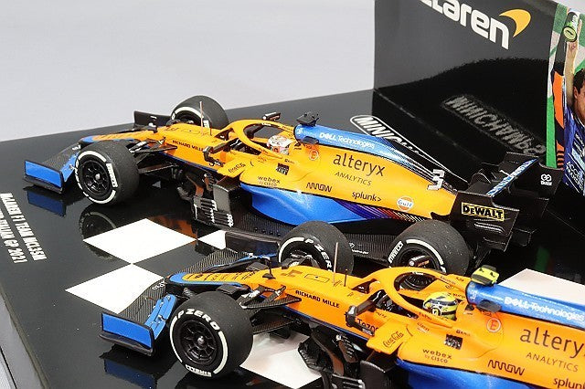 Minichamps MC532210304 1/43 McLaren MCL35M 2021 2-Car Resin