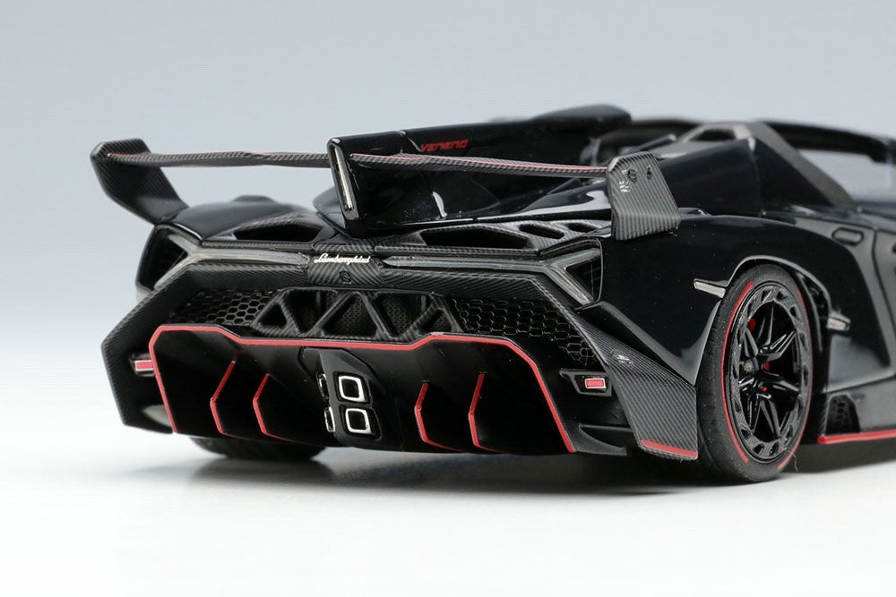 EIDOLON EM451H 1/43 Lamborghini Veneno Roadster 2015 Black Resin Ltd 80pcs