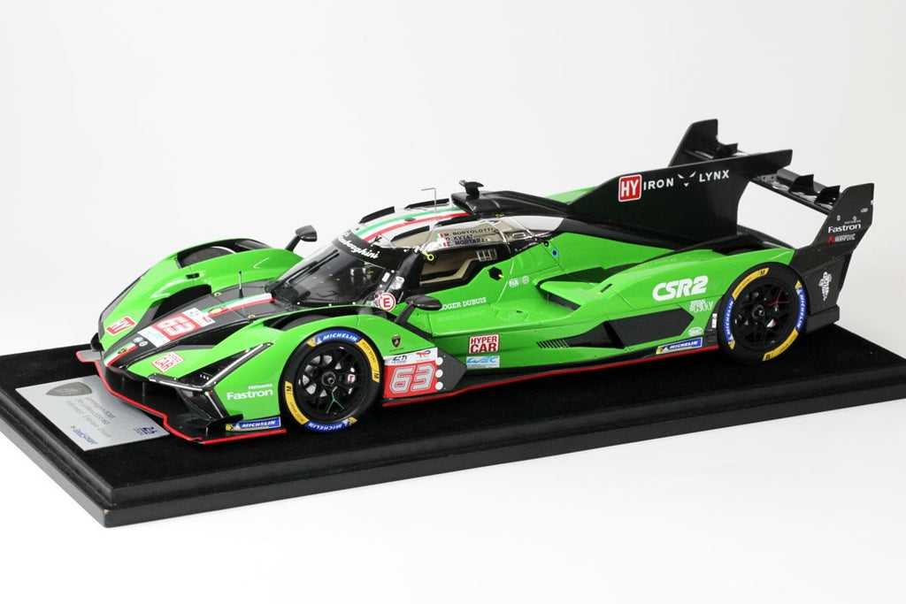Looksmart LS18026B 1/18 Lamborghini SC63 #63 Le Mans 2024 Bortolotti Resin