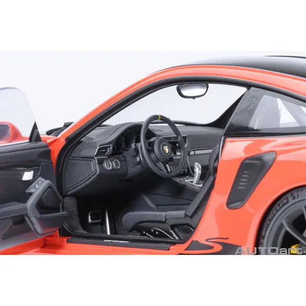 AUTOart 78177 1/18 Porsche 911 991.2 GT3 RS Weissach Orange Diecast