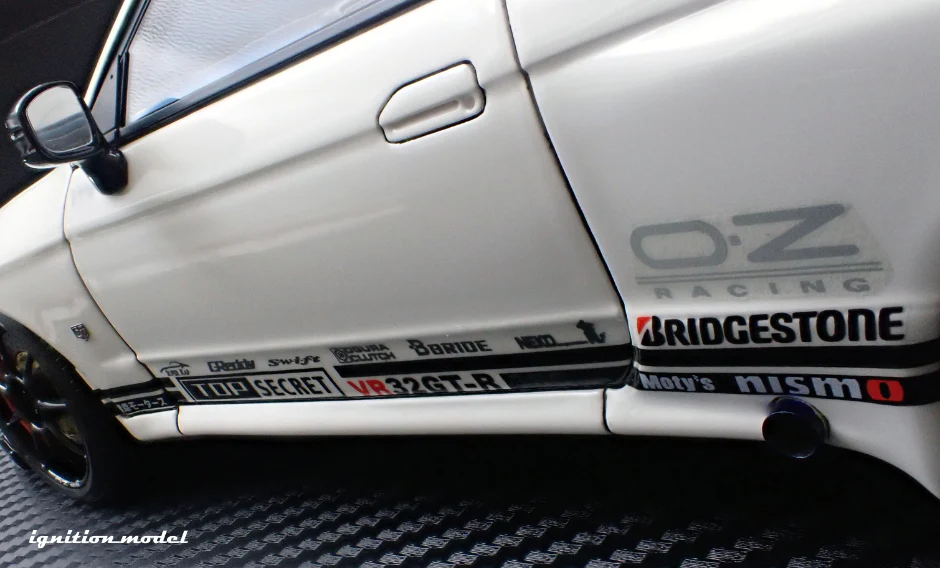 Ignition Model IG3520 1/18 TOP SECRET VR32 Nissan Skyline GT-R R32 White Resin