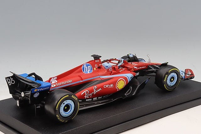 Bburago K18-16815LMIA 1/18 Ferrari SF-24 #16 Leclerc Miami 2024 F1 Red Diecast
