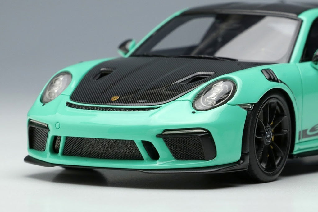 EIDOLON EM574I 1/43 Porsche 911 991.2 GT3 RS Weissach Package 2018 Mint Green