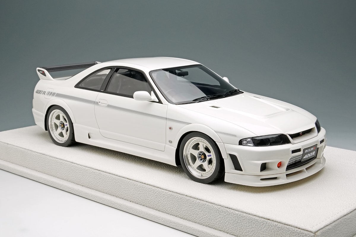 EIDOLON EML102D 1/18 Nissan Skyline GT-R NISMO 400R 1996 White Resin