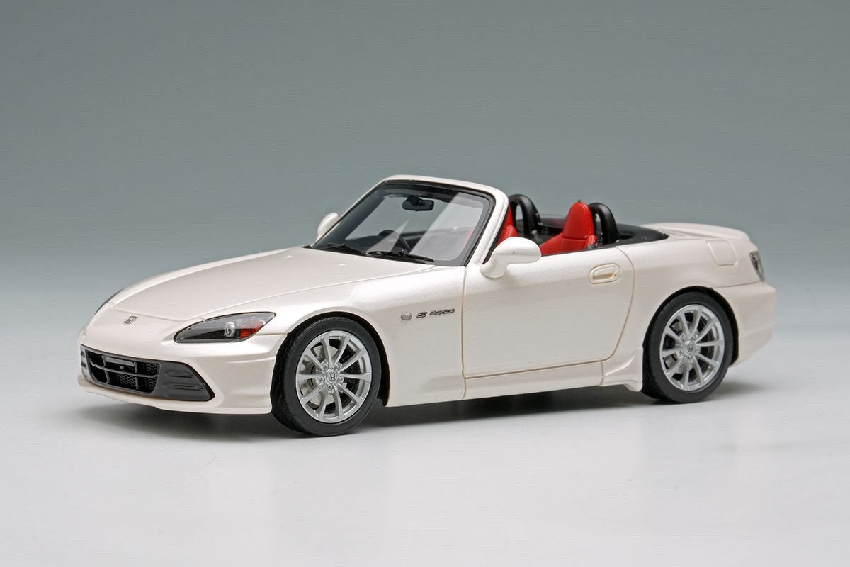 Make Up EIDOLON EM729B 1/43 Honda S2000 20th AP2 Platinum White Pearl