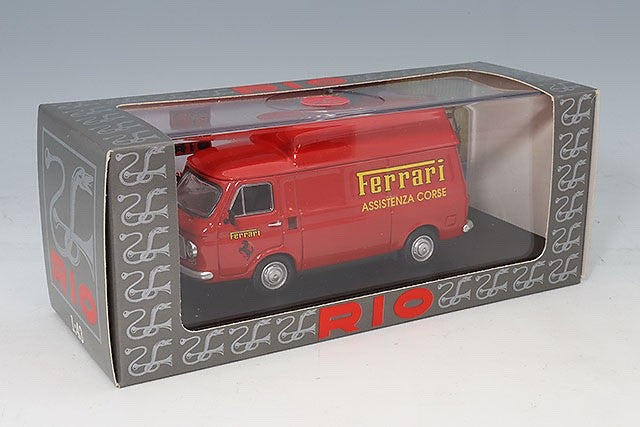 RIO RIO4776 1/43 Fiat 238 Van High Roof 1978 Ferrari Assistance Car Diecast