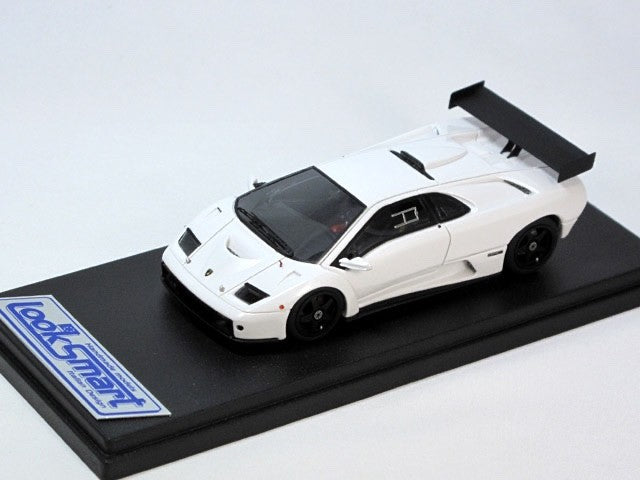 Looksmart LS337RACw 1/43 Lamborghini Diablo GTR 1999 Pearl White Ltd 25pcs