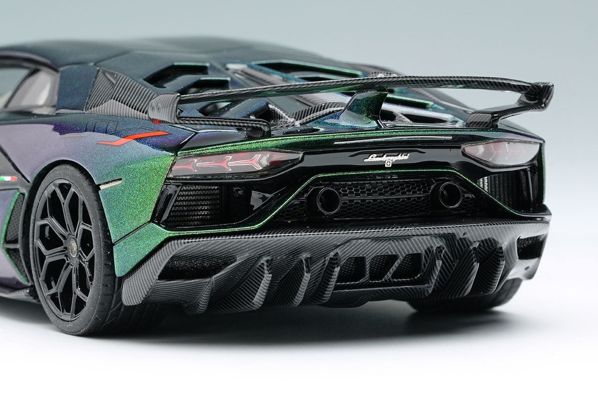EIDOLON EM438O 1/43 Lamborghini Aventador SVJ 2018 Green Resin Limited 80pcs