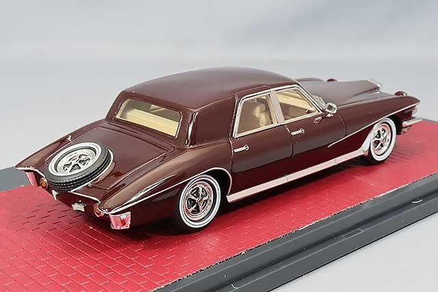Matrix MX41804081 1/43 Stutz Duplex Sedan Prototype 1971 Maroon Resin