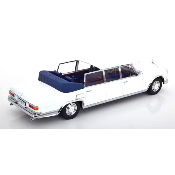 KK Scale KKDC181184 - 1/18 Mercedes 600 W100 Landaulet 1964 White