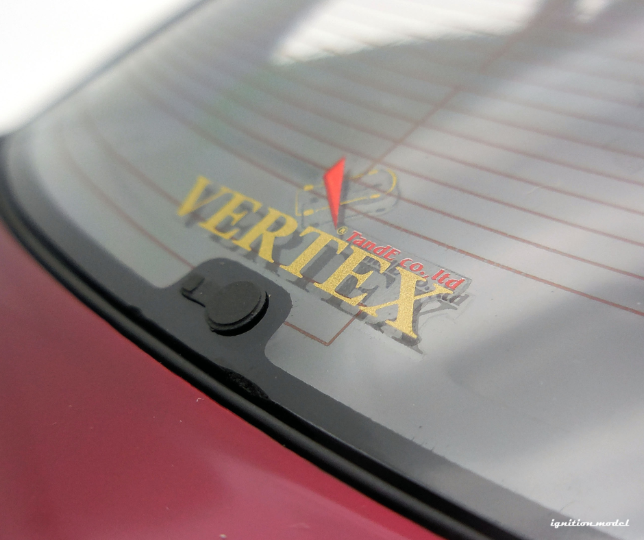 Ignition Model IG3316 1/18 Toyota Chaser JZX100 VERTEX Red BBS RG-R