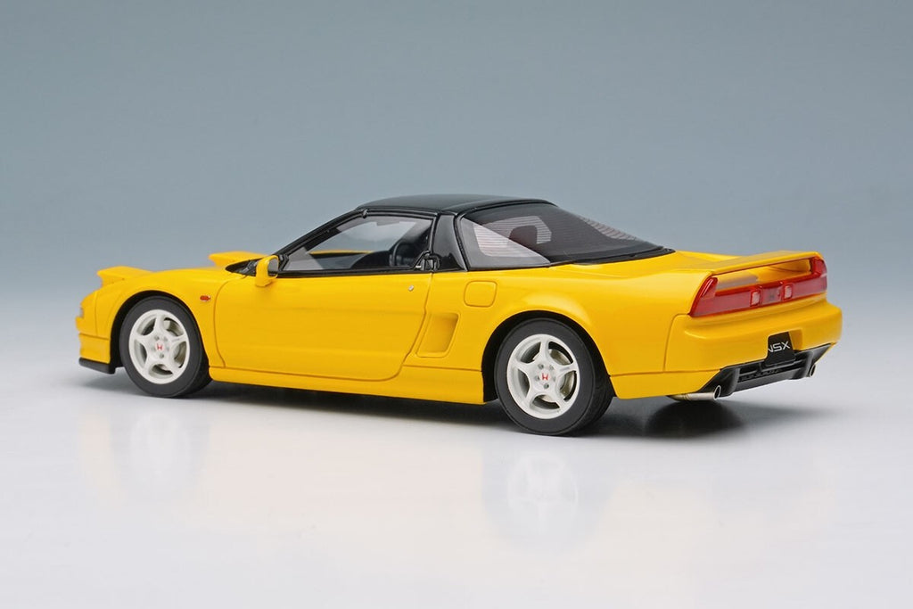 Make Up EIDOLON EM666E 1/43 Honda NSX-R NA1 1992 Headlamp Open Indy Yellow Pearl