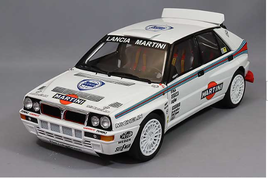 Kyosho KS08348G 1/18 Lancia Delta Integrale Evo Test Car White Diecast