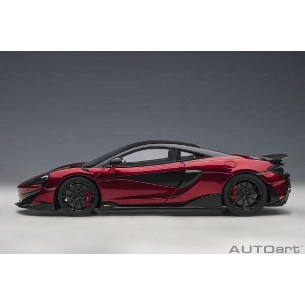 AUTOart 76085 1/18 McLaren 600LT Red Metallic / Carbon Roof [Composite Diecast M