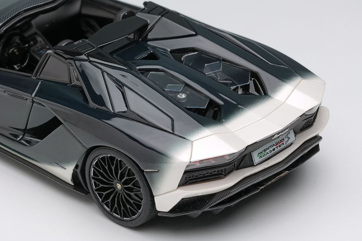 EIDOLON EM767C 1/43 Lamborghini Aventador S Roadster 50th Japan 2018 Bianco