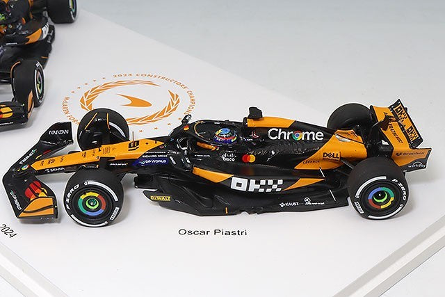 Spark S9571 1/43 McLaren MCL38 Constructors Champion 2024 Set Multi Color