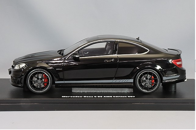 GT Spirit GTS029C 1/18 Mercedes-Benz C63 AMG Edition 507 Black Resin