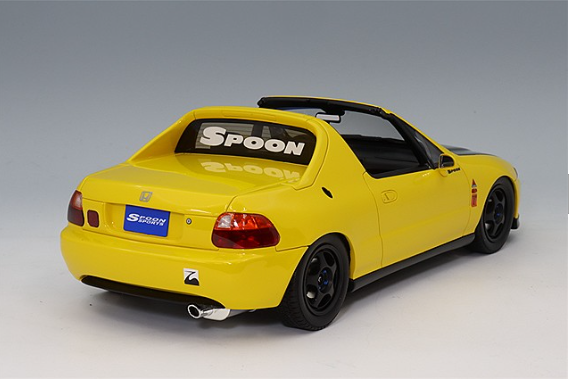 OttO OTM1154 1/18 Honda Civic Del Sol Spoon Yellow