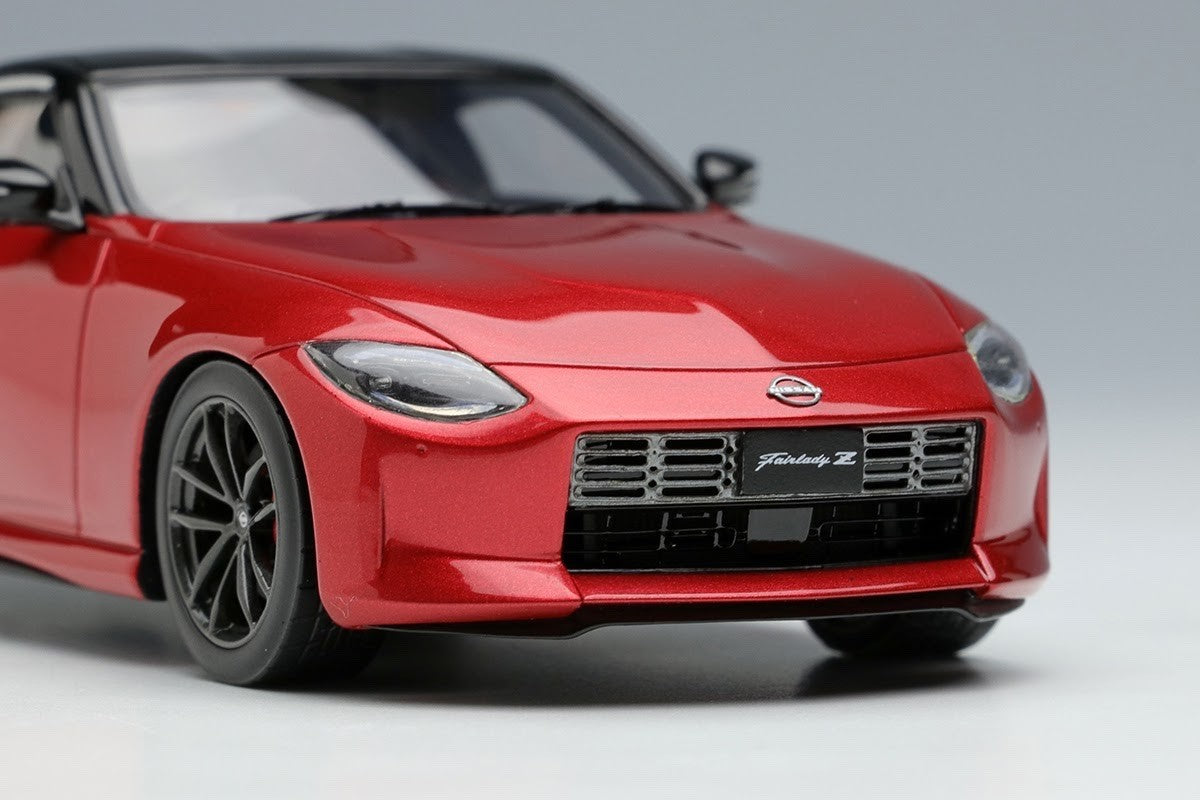 Make Up EIDOLON EM647C 1/43 Nissan Fairlady Z Ver ST Carmine Red/Black 2023