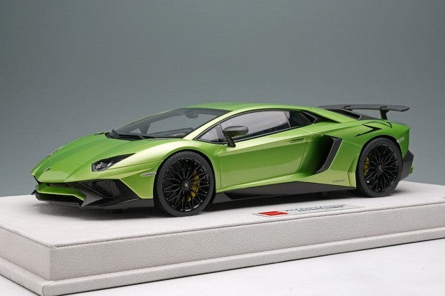 EIDOLON EML005G 1/18 Lamborghini Aventador LP750-4 SV 2015 Verde Ithaca Ltd 50pc