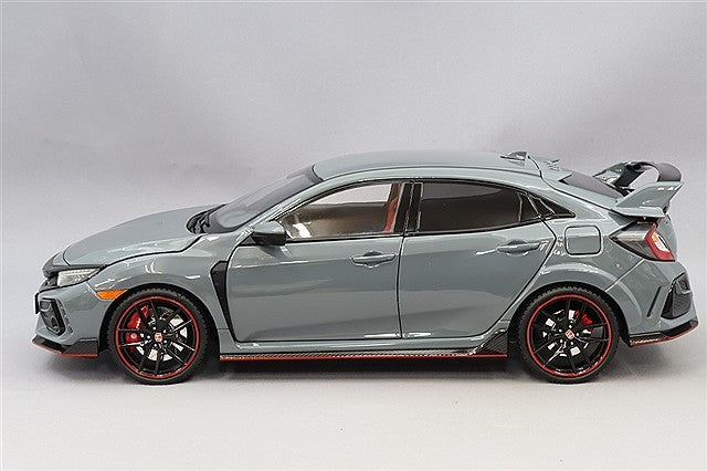 LCD Model LCD18005B-GR 1/18 Honda Civic Type R Grey Diecast