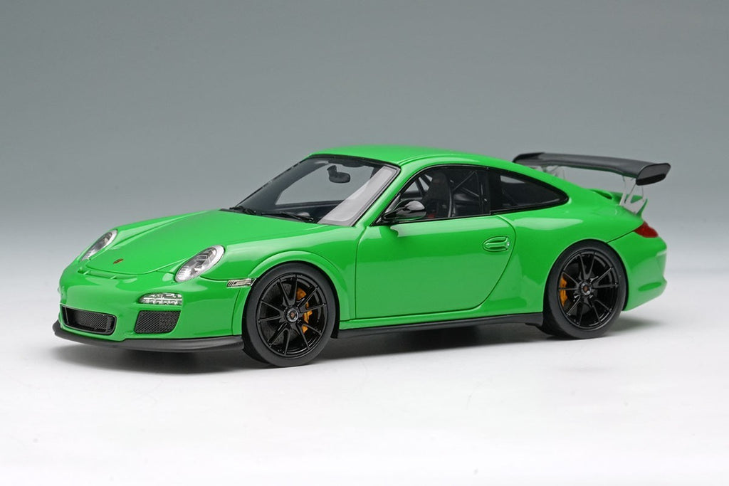 Make up EIDOLON EM603E 1/43 Porsche 911 997.2 GT3 RS 2010 Green Resin