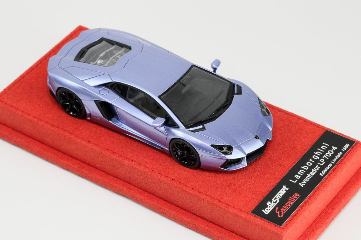 Looksmart LS384EX1 1/43 Lamborghini Aventador LP700-4 Light Violet Met Ltd 30