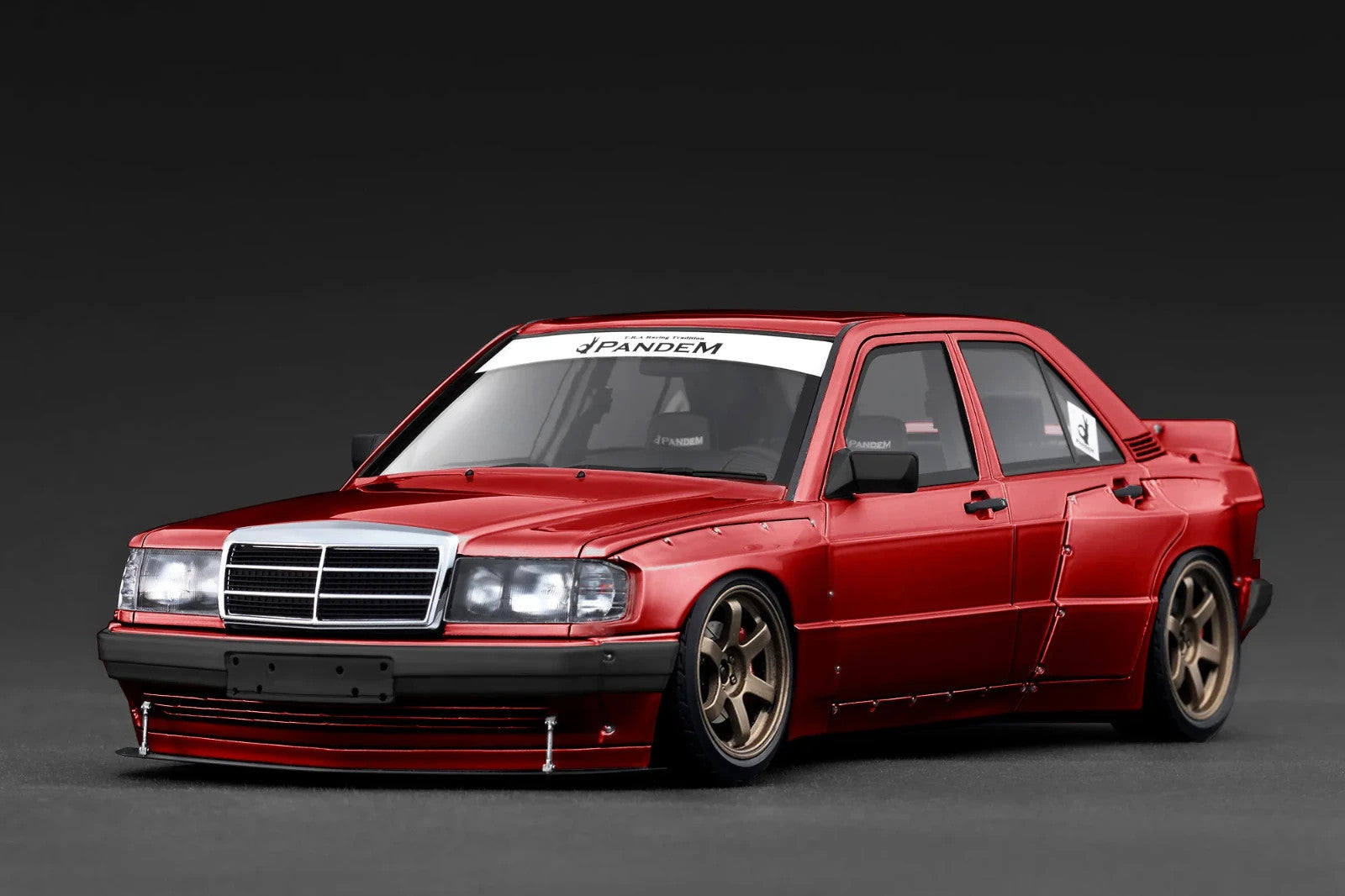 Ignition model IG4061 1/18 PANDEM 190 Red Metallic