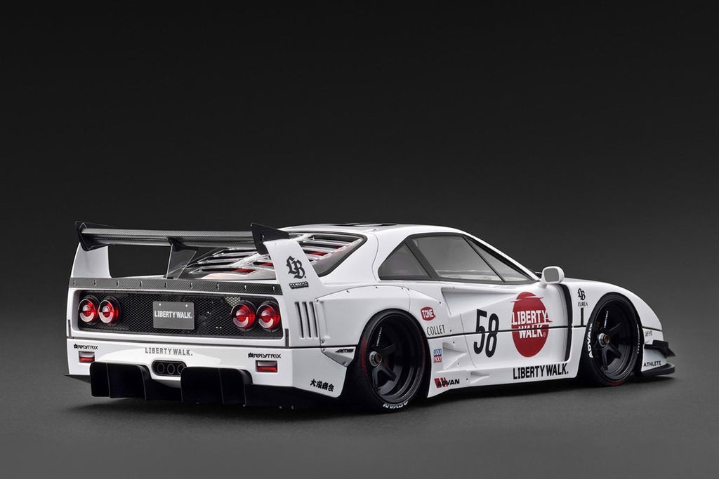 Ignition Model IG3788 1/18 LB-WORKS 40 White Liberty Walk Resin