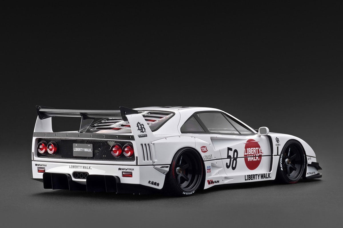 Ignition Model IG3788 1/18 LB-WORKS 40 White Liberty Walk Resin