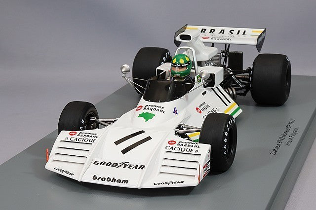 Spark S18S543 1/18 Brabham BT42 Monaco GP 1973 #11 Multi Color Resin