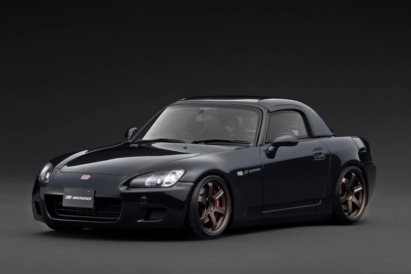 Ignition Model IG3921 1/18 Honda S2000 AP1 Black Sports Roadster